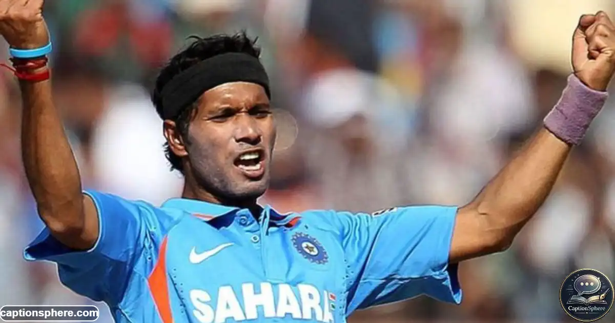 Ashok Dinda India cricketer bowling action in a professional cricket match