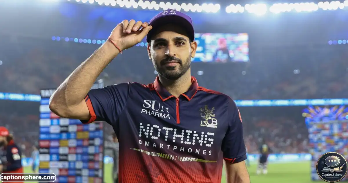 Bhuvneshwar Kumar India cricketer in bowling action