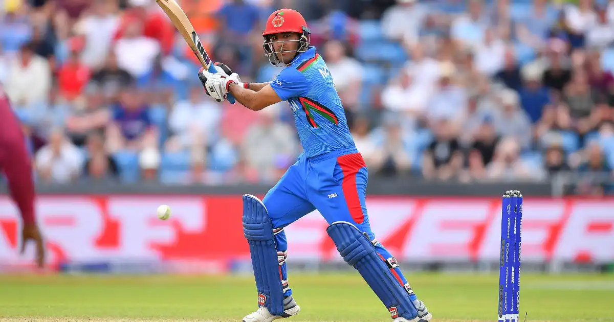 Najibullah Zadran in World Cup Cricket