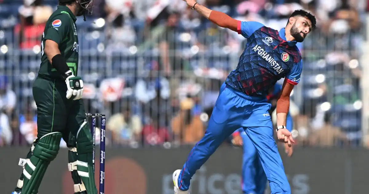 Naveen-ul-Haq in the 2023 Cricket World Cup