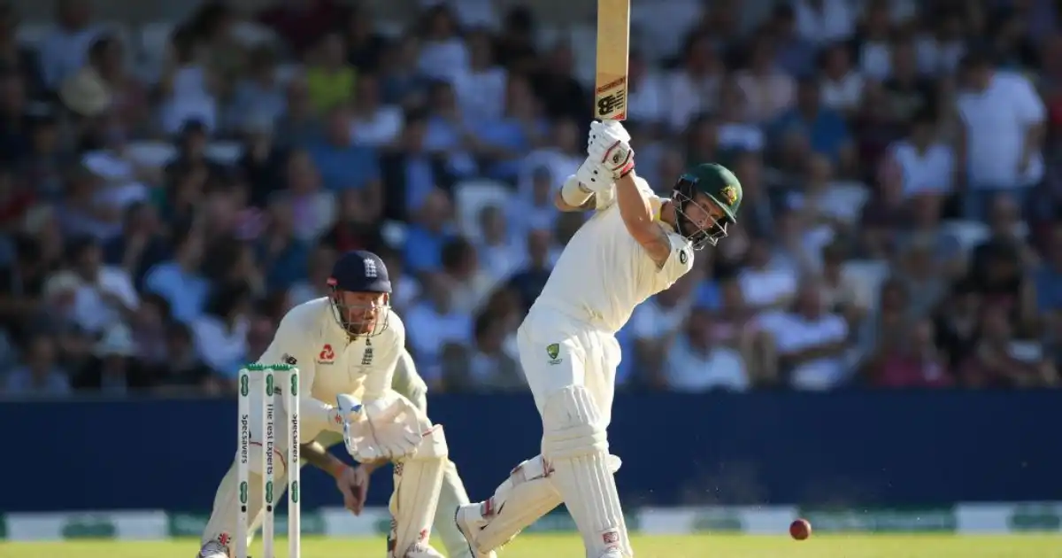 Matthew Wade during Australia's 2019 Ashes Test at Headingley.